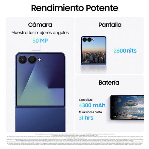 Samsung Galaxy Z Flip 7 12GB 256GB Blue Shadow (SM-F766B)