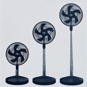 Windbillion H6 Ventilador Plegable y Recargable 37 Horas con Mando Negro 2