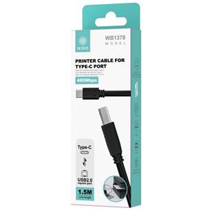 Cable de Impresora 1.5 Metros Ikrea WB1378 2