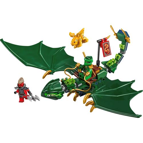 LEGO 71829 Dragón Verde del Bosque de Lloyd