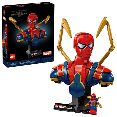 LEGO 76326 Busto de Iron Spider-Man