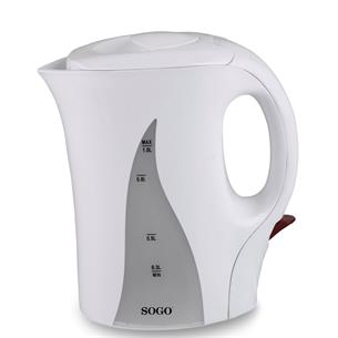 Sogo Hervidor de Agua Plástico 1.0L 1100W (KET-SS-5740)