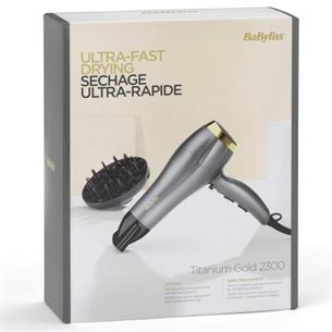 Babyliss 5513TE Secador 2300W Gama Titanium Gold 2