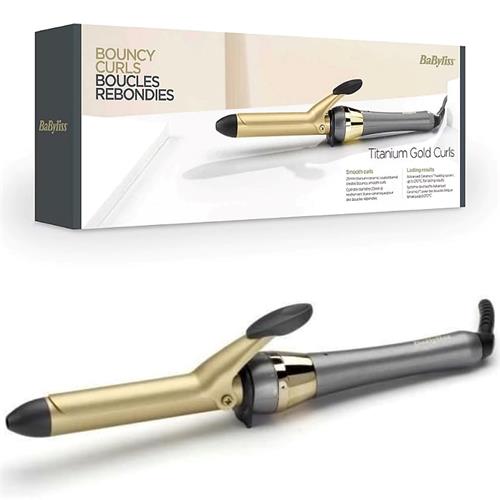 Babyliss 2524TE Cepillo de Aire 3 Cabezales 800W Gama Titanium Gold