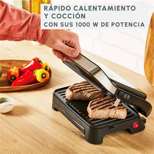 Moulinex GI270D10 Parrilla Eléctrica 1000W Inox-Negro 2