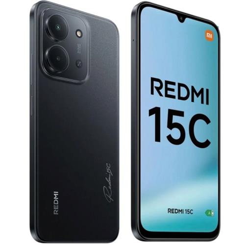 Xiaomi Redmi 15C NFC 6.90" 4G HD+ 4GB 128GB Midnight Black