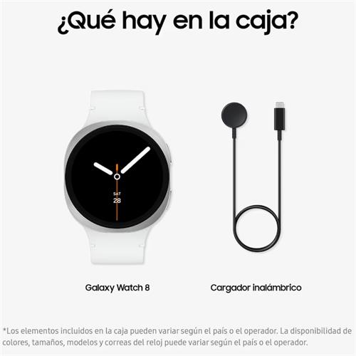 Samsung Galaxy Watch 8 44mm Bluetooth Plata (SM-L330)