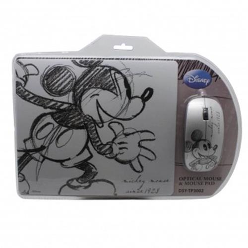 Ratón Disney Tp-3002 Mickey+ Alfombrilla