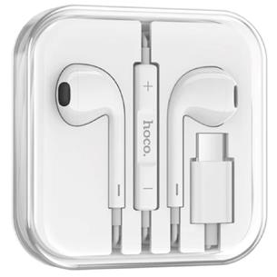 Hoco M101 Auricular USB-C con Micrófono Blanco 2