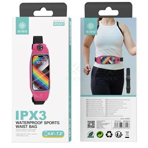 Riñonera Deportiva Impermeable 4.0-7.2" IPX3 Ikrea WR9091 2