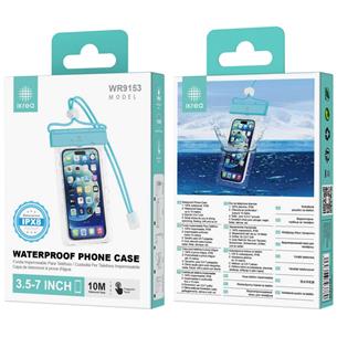 Funda Impermeable para Móvil  3.5" a 7´´ IPX8 Ikrea WR9153 Azul 2