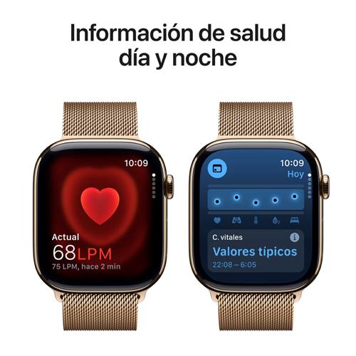 Apple Watch Serie 10 GPS+ Celullar 46mm Gold Titanium (MC7T4QL/A)