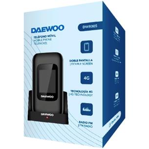 Daewoo DW8005BK Teléfono Móvil 4G Senior con Doble pantalla y Base de Carga 2