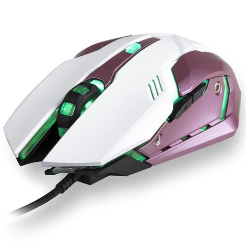 Ratón Ngs Gmx-100 Gaming 7 Colores Led Pink