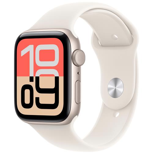 Apple Watch SE (3ª Gen) 44mm Starlight Aluminium M/L (MEHJ4QL/A)