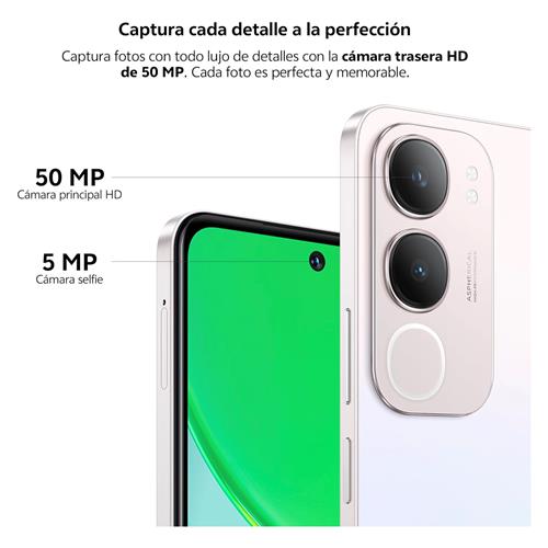 Vivo Y19S 6.68" 8GB 256GB 50Mpx NFC 44W GLossy Black