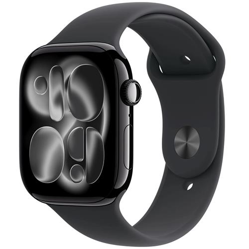 Apple Watch S11 GPS 46mm Jet Black Aluminium Case M/L (MEUX4QL/A)