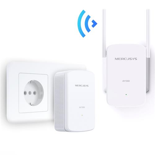 Mercusys Kit WiFi Powerline AV1000 Gigabit (MP510KIT)