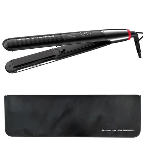 Rowenta SF466LF0 Plancha de Pelo Digital con Keratina Karl Lagerfeld
