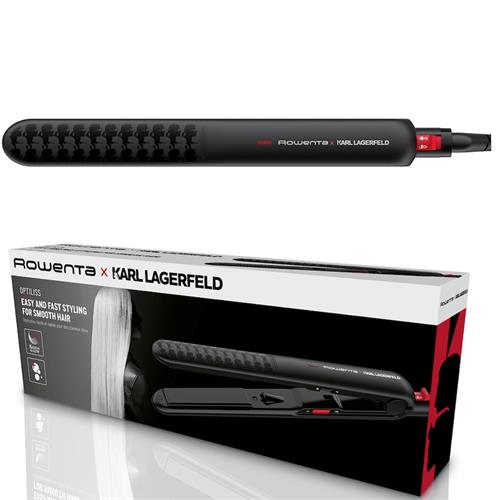 Rowenta SF466LF0 Plancha de Pelo Digital con Keratina Karl Lagerfeld