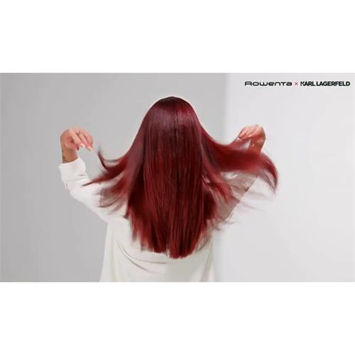 Rowenta SF466LF0 Plancha de Pelo Digital con Keratina Karl Lagerfeld