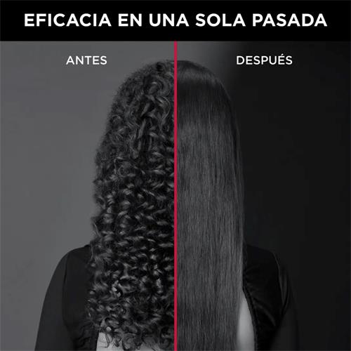 Rowenta SF466LF0 Plancha de Pelo Digital con Keratina Karl Lagerfeld