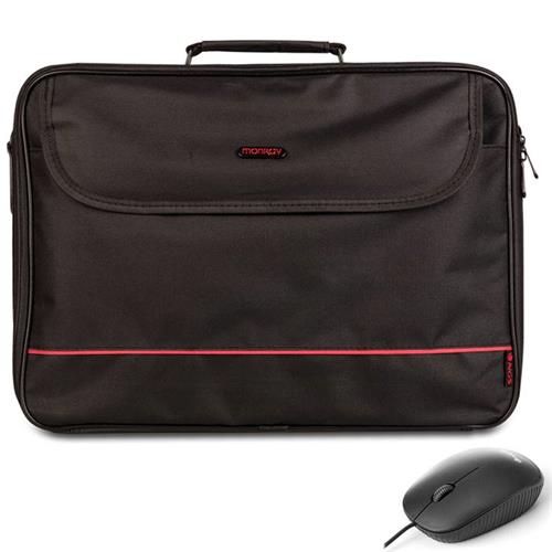 Funda Ngs Bureau Kit Maletín Con Ratón Óptico Cable