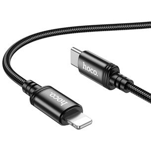Cable USB-C a Lightning 2 metros 27W Hoco X89 Reforzado Negro 2