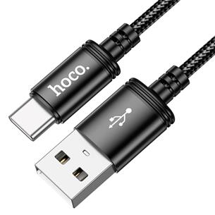Cable Usb-A a Usb-C 3.0A 2 metros Hoco X89 Negro 2
