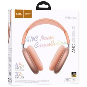 Hoco W65 Plus Happy ANC BT Headphones Orange 2