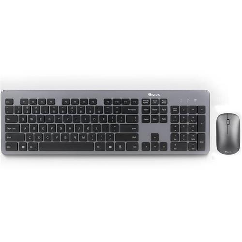 Teclado + Ratón Ngs Matrix Kit Inalámbrico Slim