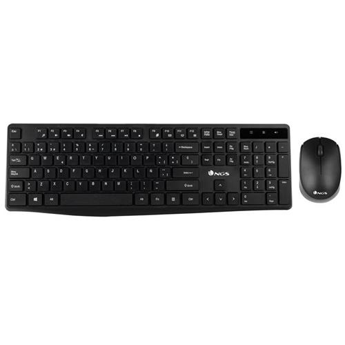 Teclado + Ratón Ngs Allure Kit Inalámbrico