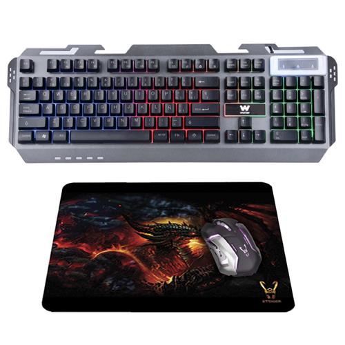 Teclado + Ratón Woxter Stinger Fx80 Kit