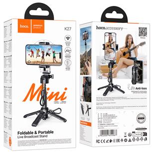 Hoco K27 Selfie Stick y Monopié con Mando Bluetooth 2