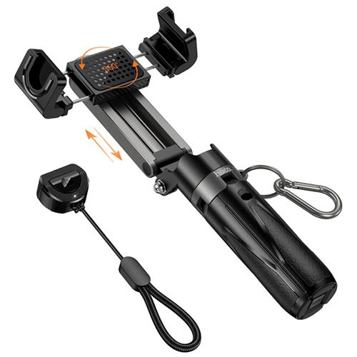 Hoco K27 Selfie Stick y Monopié con Mando Bluetooth