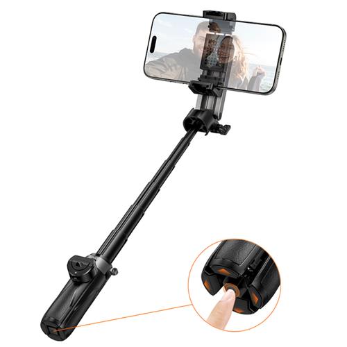 Hoco K27 Selfie Stick y Monopié con Mando Bluetooth