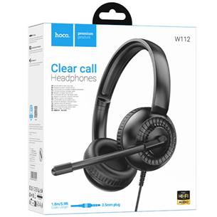Hoco W112 Auricular para Teletrabajo y Videollamadas Negro 2