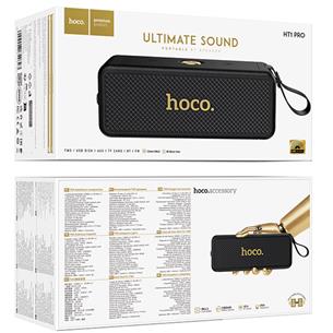 Hoco HT1 Pro Altavoz Bluetooth 16w con Entrada USB y Aux Negro 2