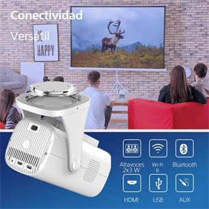Philips Neopix 250 Proyector 1080p 250lm Hasta 80" Google TV Blanco 2