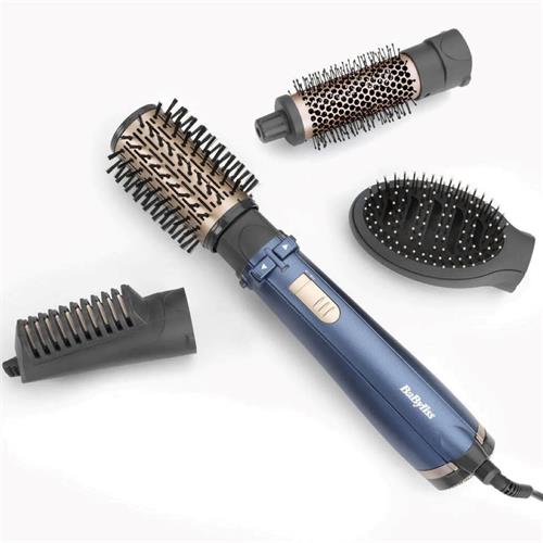 Babyliss AS965E Cepillo de Aire 1000W Blue-Gold
