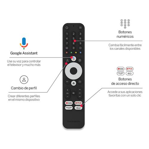 Thomson Google TV Streaming Box 240 4K UHD Wifi/LAN