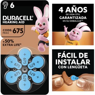 Duracell DA-675 Pila Audífono (DUR-DA675) 2