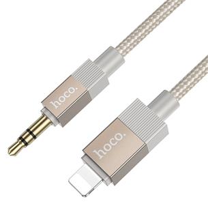 Hoco UPA32A Cable Lightning a Jack 3.5mm 1 metro Gold 2