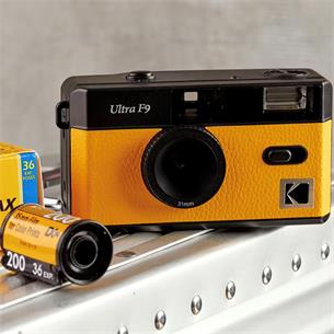 Kodak Ultra F9 Cámara Analógica de Carrete 31mm f/9 Amarilla 2