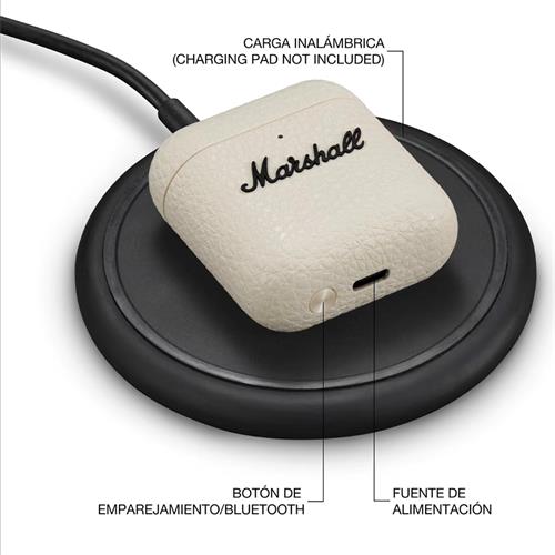 Marshall Minor IV Auricular TWS Bluetooth Cream