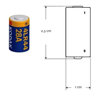 Kodak 4Lr44/28A Alkalina 6V 1 Unid (30657670) 2