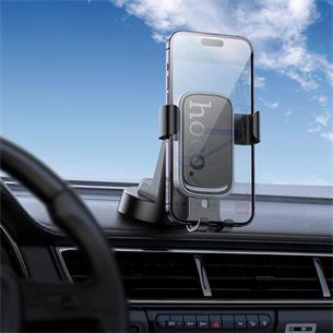 Soporte de Coche Hoco H81 Hasta 7" para Consola Central Negro 2