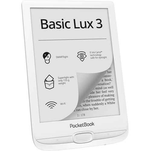 Pocketbook Basic Lux 3 6" SmartLight WIFI Blanco