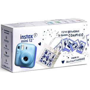 Fujifilm Instax Mini 12 Cámara Instantánea Kit Regalo Pastel Blue 2