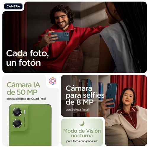 Motorola Moto G06 4G 6.88" 4GB 256GB 50Mpx Verde